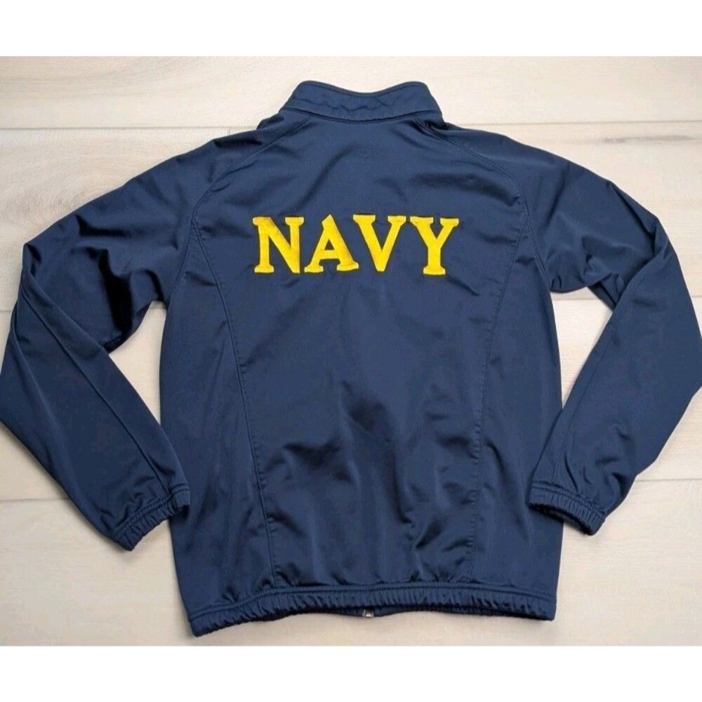 Nike Team Navy Academy Embroidered Blue Jacket Womens Large